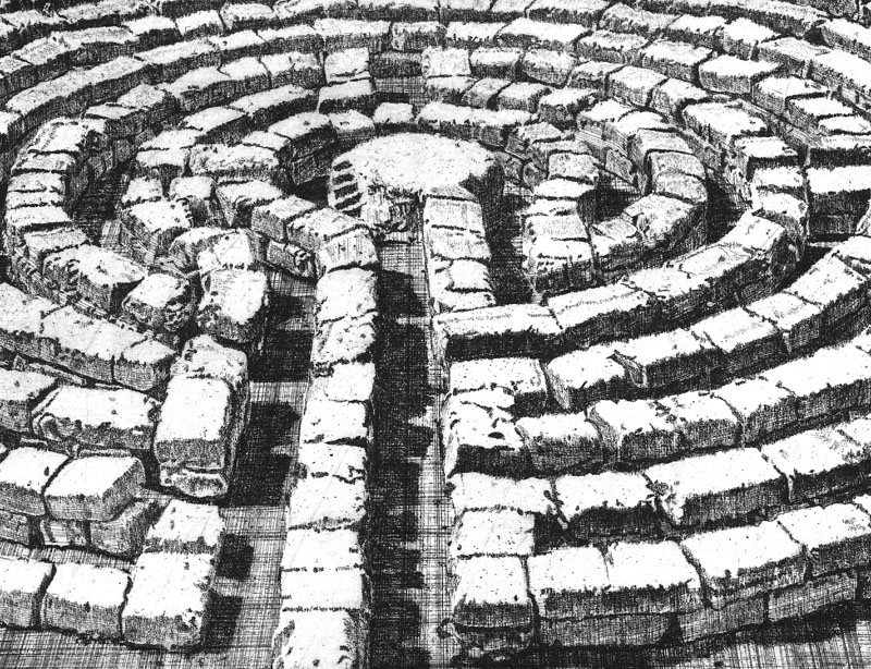 Labyrinth labyrinths Toni Pecoraro